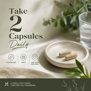 Take 2 Capsules Daily